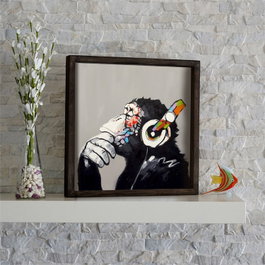 Wallity Cuadro Decorativo KZM670 Multicolor